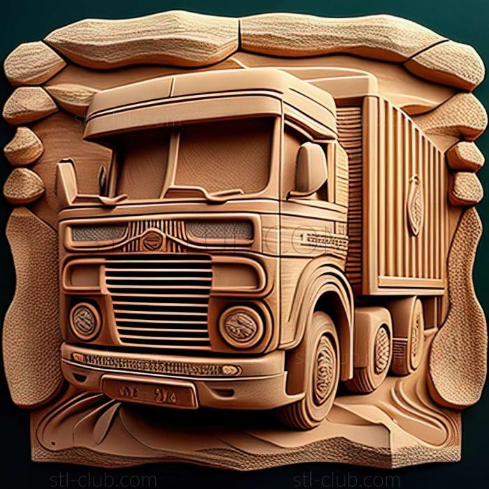 3D мадэль Volvo F85 (STL)